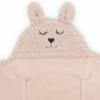 Jollein Wikkeldeken Bunny 100x105cm - Pale  Pink - Afbeelding 2