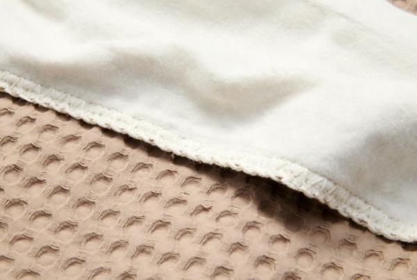 Koeka deken cotton fleece wafel amsterdam - Caffe - Afbeelding 2
