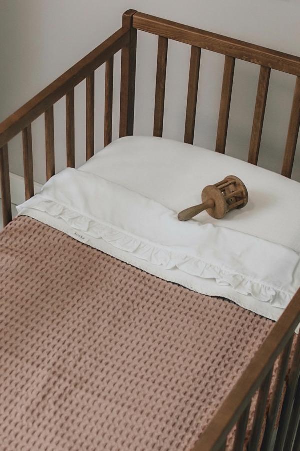 Koeka deken cotton fleece wafel amsterdam - Caffe - Afbeelding 4