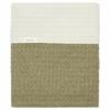 Koeka deken cotton fleece wafel amsterdam - Moss