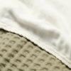 Koeka deken cotton fleece wafel amsterdam - Moss - Afbeelding 3