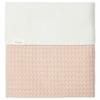 Koeka deken cotton fleece wafel amsterdam - rosa salt