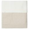 Koeka deken cotton fleece wafel amsterdam - sand