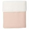 Koeka deken wafel/teddy Oslo - rosa salt/pebble