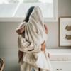 Koeka omslagdoek Faro - warm white - Afbeelding 4