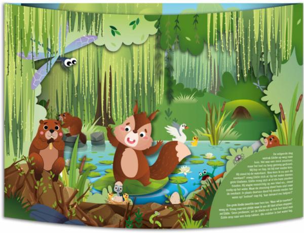Wondere wereld pop-up boek – Avontuur in het bos - Afbeelding 3