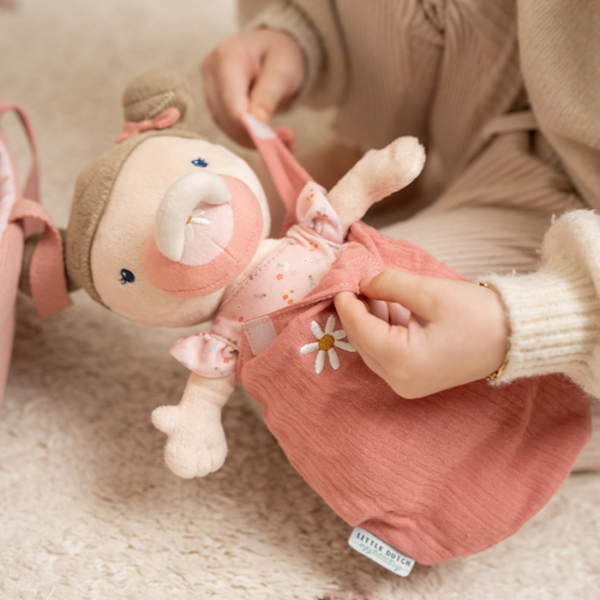 Little Dutch Babypop Rosa Little Pink Flowers - Afbeelding 3