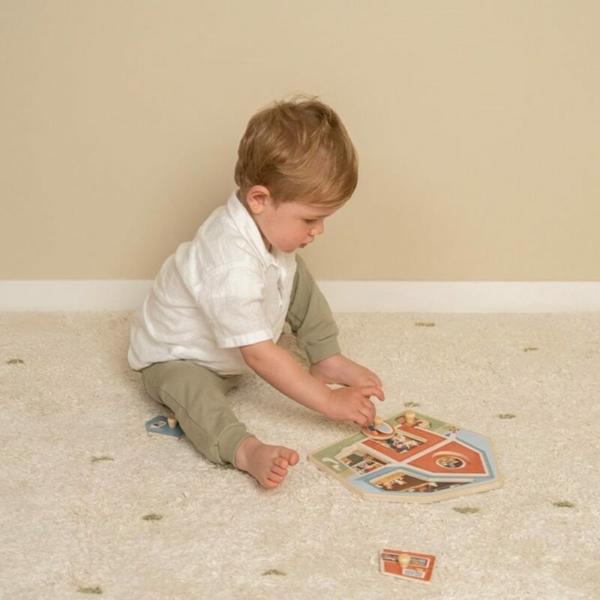 Little Dutch Houten puzzel Little Farm - LD7158 - Afbeelding 2