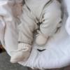 Lodger Babyslofjes Merinowol - Slipper Merino Wool - birch (off white) - Afbeelding 3