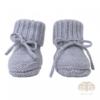 Lodger Babyslofjes Merinowol - Slipper Merino Wool - drizzle grey