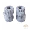 Lodger Babyslofjes Merinowol - Slipper Merino Wool - drizzle grey - Afbeelding 2