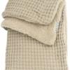 Meyco deken wafel teddy - sand