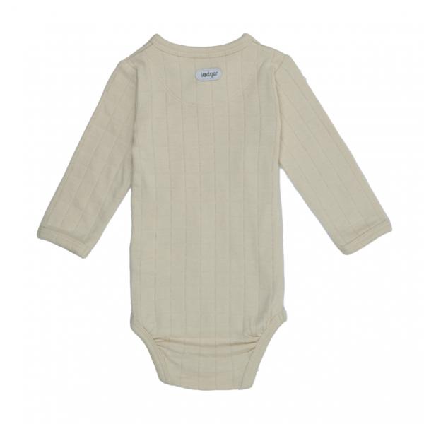 Lodger Romper lange mouw Solid - birch - Afbeelding 2