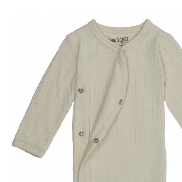 Lodger Romper lange mouw Solid - birch - Afbeelding 3