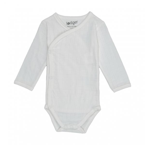 Lodger Romper lange mouw Solid - cloud dancer