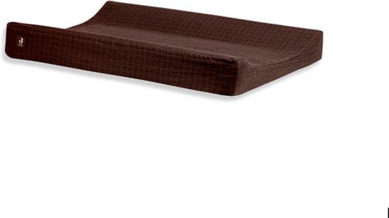 Jollein aankleedkussenhoes wrinkled cotton - chestnut