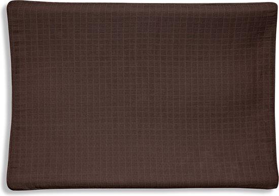 Jollein aankleedkussenhoes wrinkled cotton - chestnut - Afbeelding 3