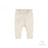 Dirkje unisex baby bio broek off white brede tailleband WN1247