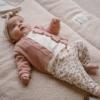 Dirkje meisjes baby bio vest oudroze fijn gebreid WN1229 - Afbeelding 3