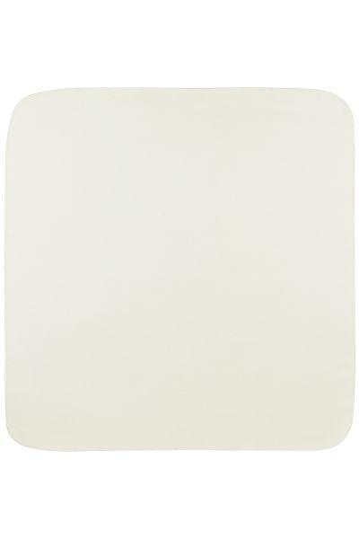 Meyco Flanellen  molton  onderlegger 68x75 cm - wit (3pack) - Afbeelding 3