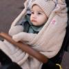 Lodger  Babymuts Hatter Merino Wool - Beige - Afbeelding 3