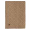 Jollein Deken  Check Knit - Biscuit - Afbeelding 2