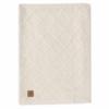 Jollein Deken  Check Knit - Oatmeal / Teddy Fleece - Afbeelding 8