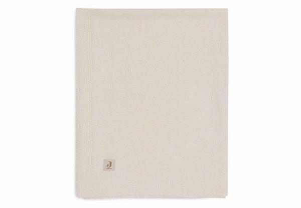 Jollein Deken Wieg Cosy Knit - Ivory - Afbeelding 2