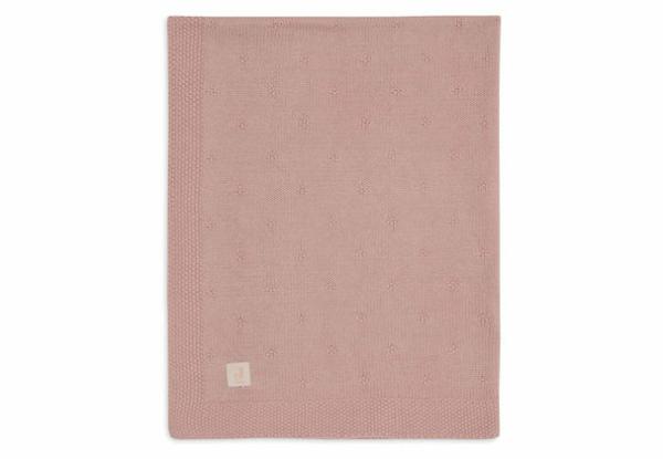 Jollein Deken Wieg Cosy Knit - Wild Rose - Afbeelding 5