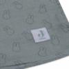 Jollein Hydrofiele Doek Large 115x115cm Nijntje - Miffy Silhouettes - Sea Green - 2 Stuks - Afbeelding 2