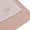 Jollein Hydrofiele Doek Large 115x115cm Twinkling - Wild Rose - 2 Stuks - Afbeelding 2