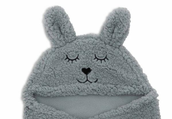 Jollein  Wikkeldeken Bunny - Sea Green - Afbeelding 5