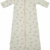 Meyco Baby slaapzak met afritsbare mouwen - Penguin - soft sand