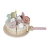 Little Dutch Houten verjaardagstaartje roze - 26-delig LD8015 - Afbeelding 3