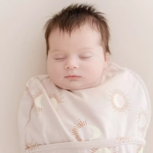 Puckababy The Original Mini baby inbakerdoek (3-6mnd) - eclipse powder - Afbeelding 3