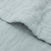 Jollein Deken Hydrofiel 75x100cm Jacquard - Sea Green- GOTS - Afbeelding 5