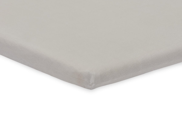 Jollein Hoeslaken Boxmatras Jersey 75x95cm - soft grey - Afbeelding 3
