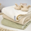 Meyco Badcape Popcorn - soft sand - 75x75cm - Afbeelding 2