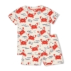 Feetje Pyjama premium summerwear - Cooper Crab - off white