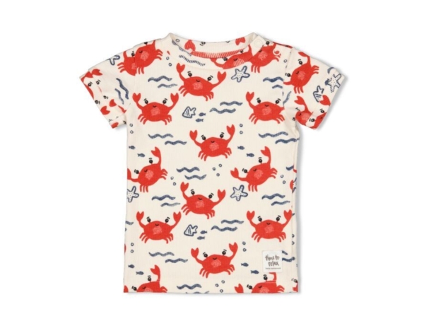 Feetje Pyjama premium summerwear - Cooper Crab - off white - Afbeelding 2