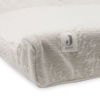 Jollein Aankleedkussenhoes 50x70cm Soft Waves - nougat