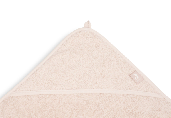 Jollein Badcape badstof 100x100cm - pale pink - Afbeelding 4
