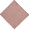 Jollein badcape wrinkled cotton 75x75 - rosewood - Afbeelding 4
