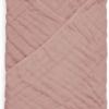 Jollein badcape wrinkled cotton 75x75 - rosewood - Afbeelding 5