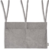 Jollein boxopbergzak corduroy - storm grey
