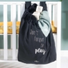 Jollein boxopbergzak zwart - don't forget to play - Afbeelding 3