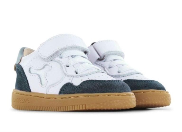 Shoesme wit-blauw sneaker BN25S012-A - Afbeelding 3