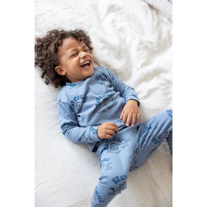 Feetje Pyjama Premium Sleepwear - Willy Walrus - Blauw - Afbeelding 4