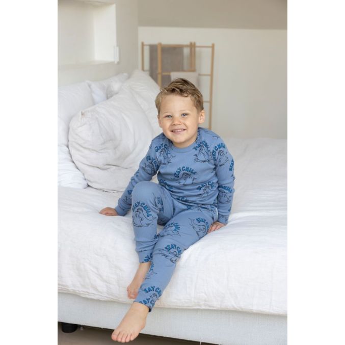Feetje Pyjama Premium Sleepwear - Willy Walrus - Blauw - Afbeelding 5