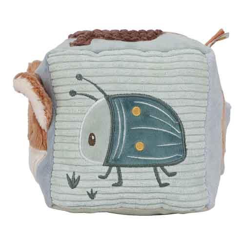 Little Dutch Activiteitenkubus - Blauw - Forest Friends LD8909 - Afbeelding 3